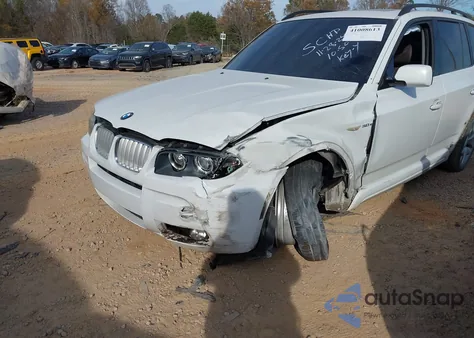2007 BMW X3 3.0Si from USA, damaged, VIN WBXPC93427WF28659
